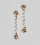 Sunshine & Pearls Drop Earrings for Sunny Day Outfits