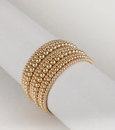 Effortless Beaded Stretch Bracelet Stack for Luxe Layering