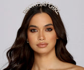 Sparkling Birthday Girl Headband for Glamorous Party Photos