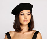 Effortlessly Chic Wool Beret for a Parisian-Inspired Look