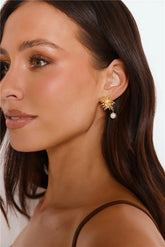 Elegant Dangle Earrings in 18k Gold Plating for a Touch of Everyday Glamour