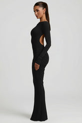Stunning Open Back Maxi Dress for Effortless Day to Night Style