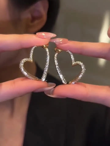 Dainty Heart Stud Earrings for Everyday Romance