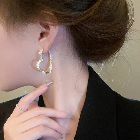 Dainty Heart Stud Earrings for Everyday Romance