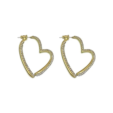 Dainty Heart Stud Earrings for Everyday Romance
