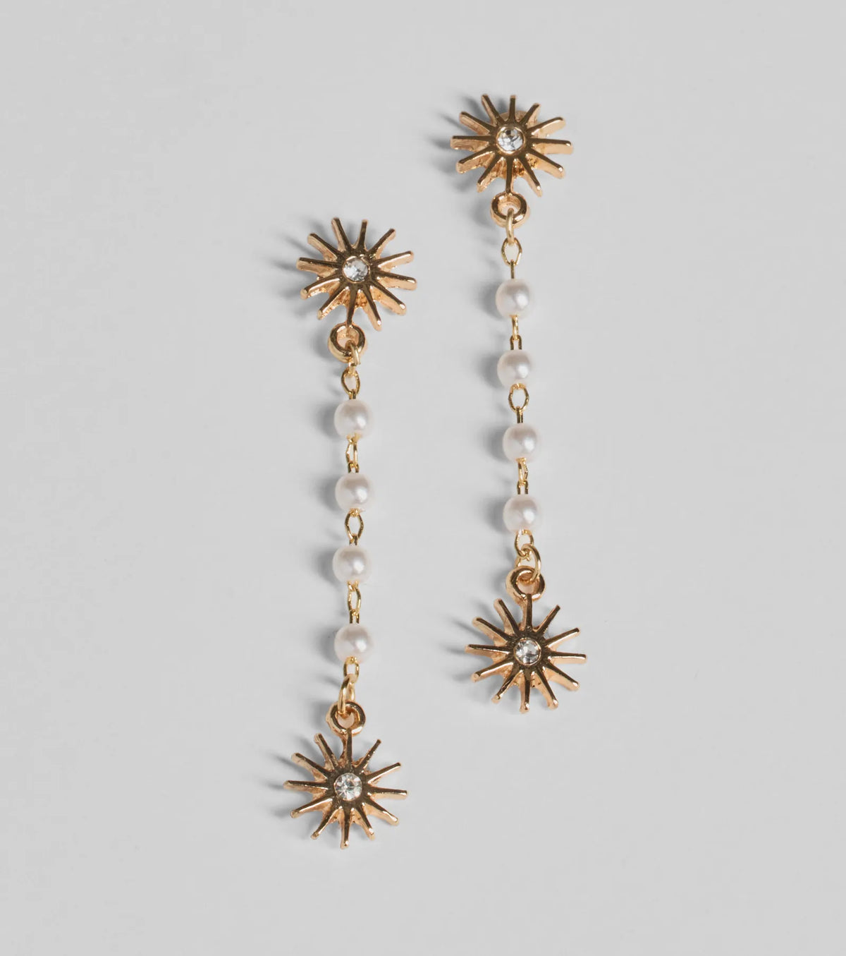 Sunshine & Pearls Drop Earrings for Sunny Day Outfits