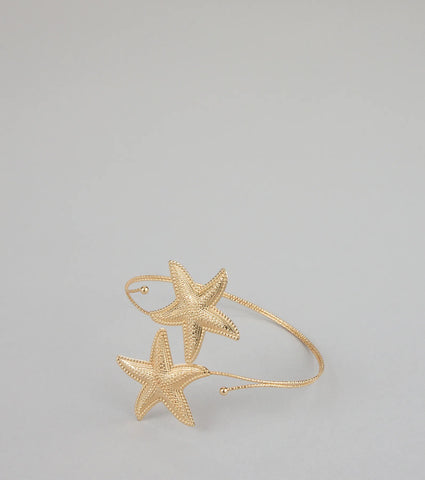 Ocean Goddess Starfish Arm Cuff for Beach Vacay Outfits