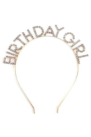 Sparkling Birthday Girl Headband for Glamorous Party Photos