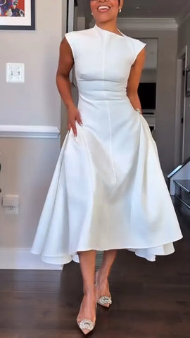 Elegant Solid Color Maxi Dress for Everyday Sophistication