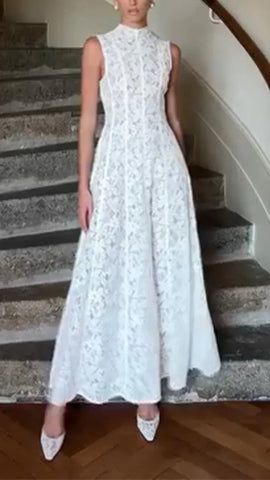 Effortlessly Chic Hollow Out Dress for Casual Elegance