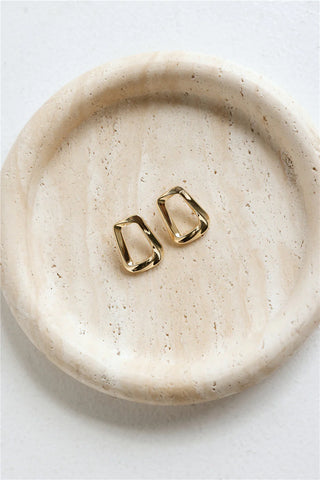 Delicate Gold Plated Stud Earrings for Everyday Elegance