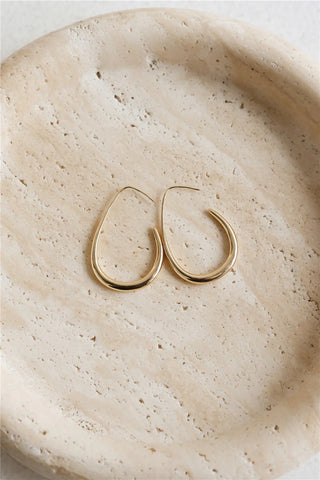 Gold Open Hoop Earrings for Effortless Everyday Elegance