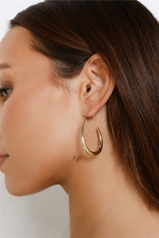 Gold Open Hoop Earrings for Effortless Everyday Elegance