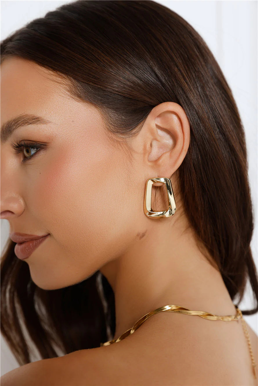 Delicate Gold Plated Stud Earrings for Everyday Elegance