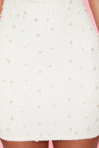 Sparkling Embellished Mini Dress for a Show-Stopping Summer Look