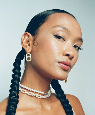 Sparkling Pop Drop Huggie Earrings for Everyday Glamour