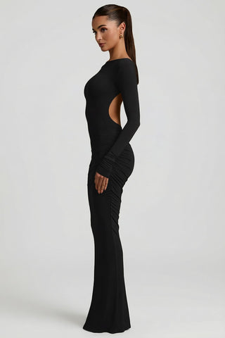 Stunning Open Back Maxi Dress for Effortless Day to Night Style