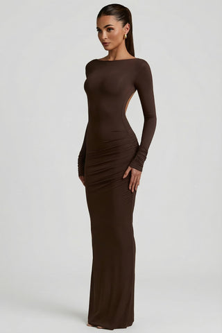 Stunning Open Back Maxi Dress for Effortless Day to Night Style