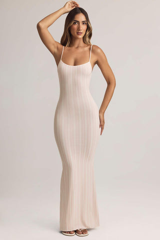Effortless Ribbed Maxi Dress for Sustainable Everyday Style
