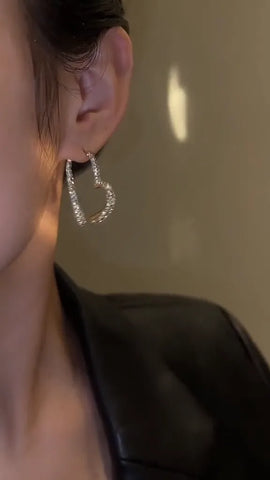 Dainty Heart Stud Earrings for Everyday Romance